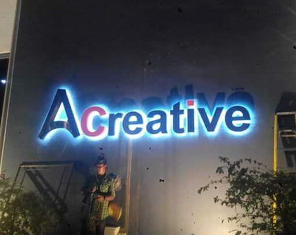 อักษรไฟ LED. - อาร์มงานป้ายโคราช